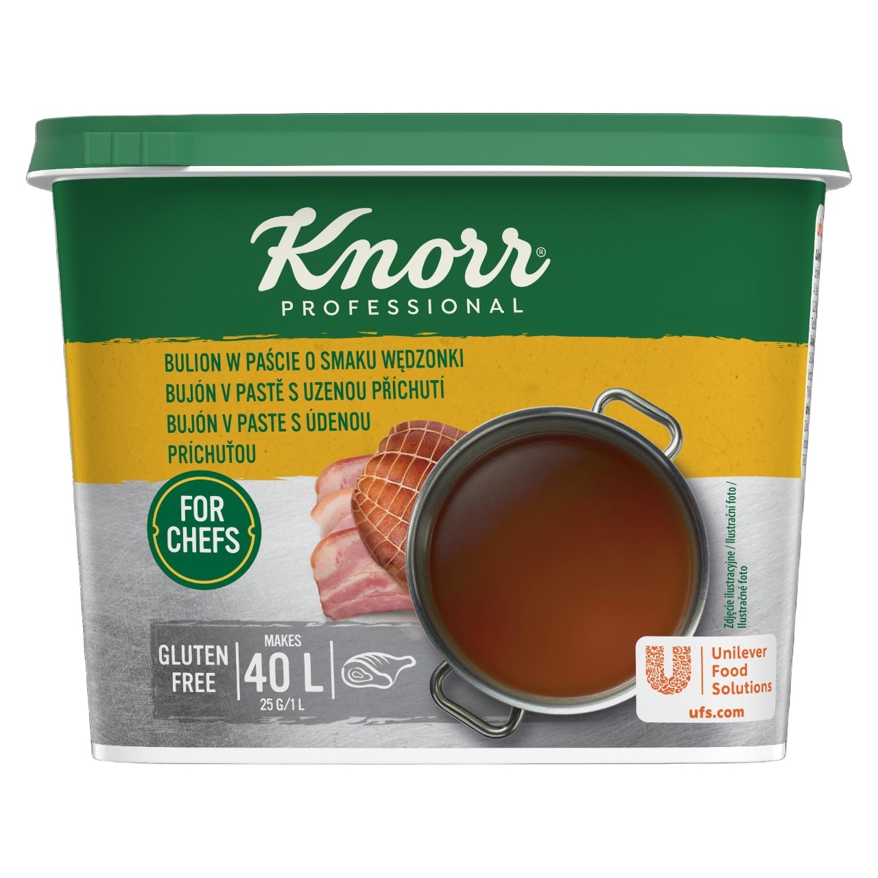 Knorr Professional bravčový bujón s údenou príchuťou 1 kg - 